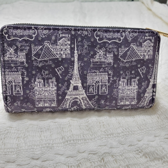 Paris- France theme everyday wallet - Picture 1 of 3